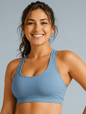 Smiling healthy woman
