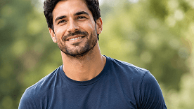 Smiling man