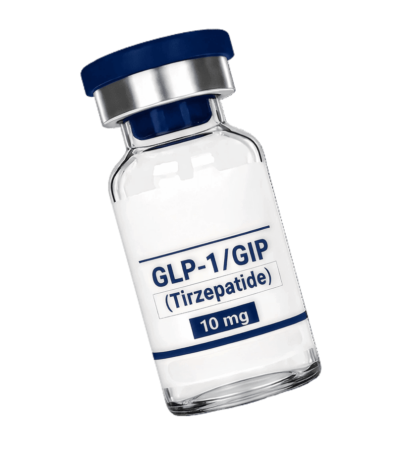GLP-1 medication bottle
