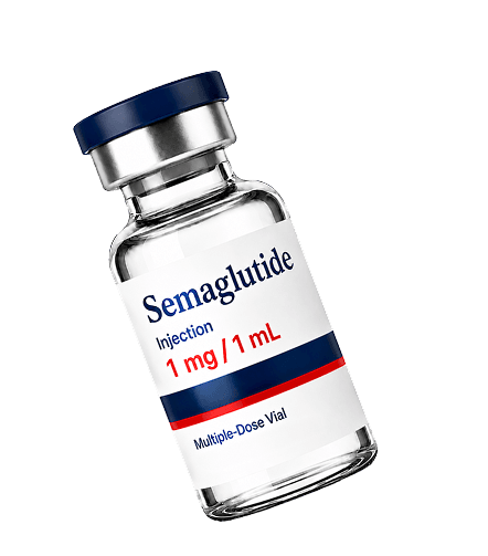GLP-1 medication bottle
